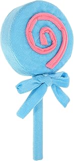 Large Simulation Lollipop Model Sky Blue Sponge Material Realistic Candy Prop for Party Wedding Photo Booth Decoration