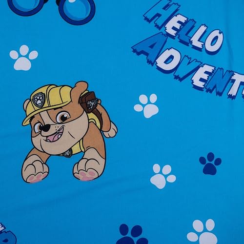 Paw Patrol Fitted Bed Sheet for Kids – 90x200 cm | Official Paw Patrol Bedding | Soft & Breathable Cotton | Non-Slip Fitted Sheet for Kids' Beds | Vibrant and Comfortable for Boys & Girls - 3