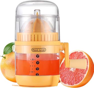 Lemon Squeezer | Hand Juicer Citrus Squeezer,Handheld Pour Spout Fruit Extractor Press Portable Juice Machine for Lime & Pomegranates