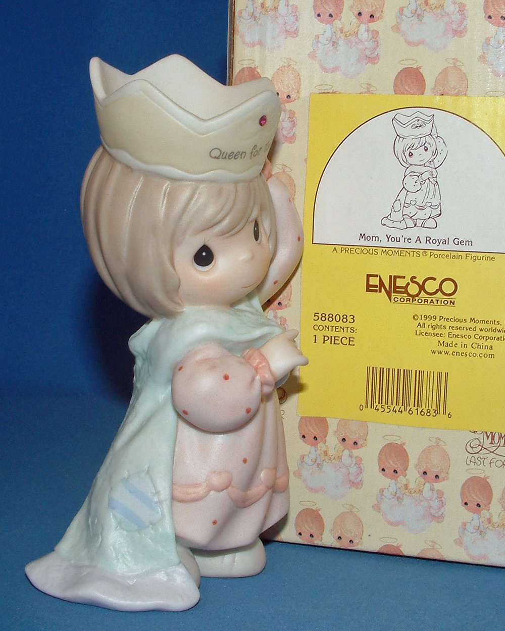 Amazon.com: Precious Moments: 588083 Mom, You're A Royal Gem