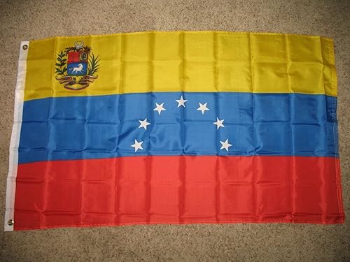 Bandera venezolana de 7 estrellas 3 x 5 3 pies x 5 pies bandera de casa