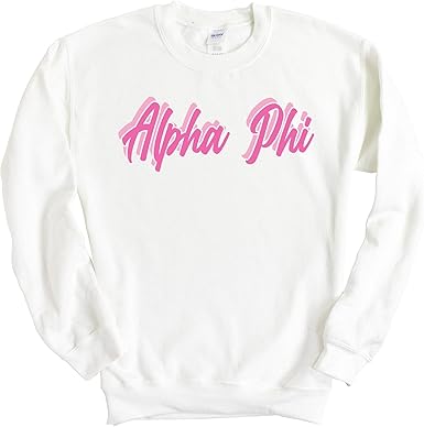 alpha phi crewneck