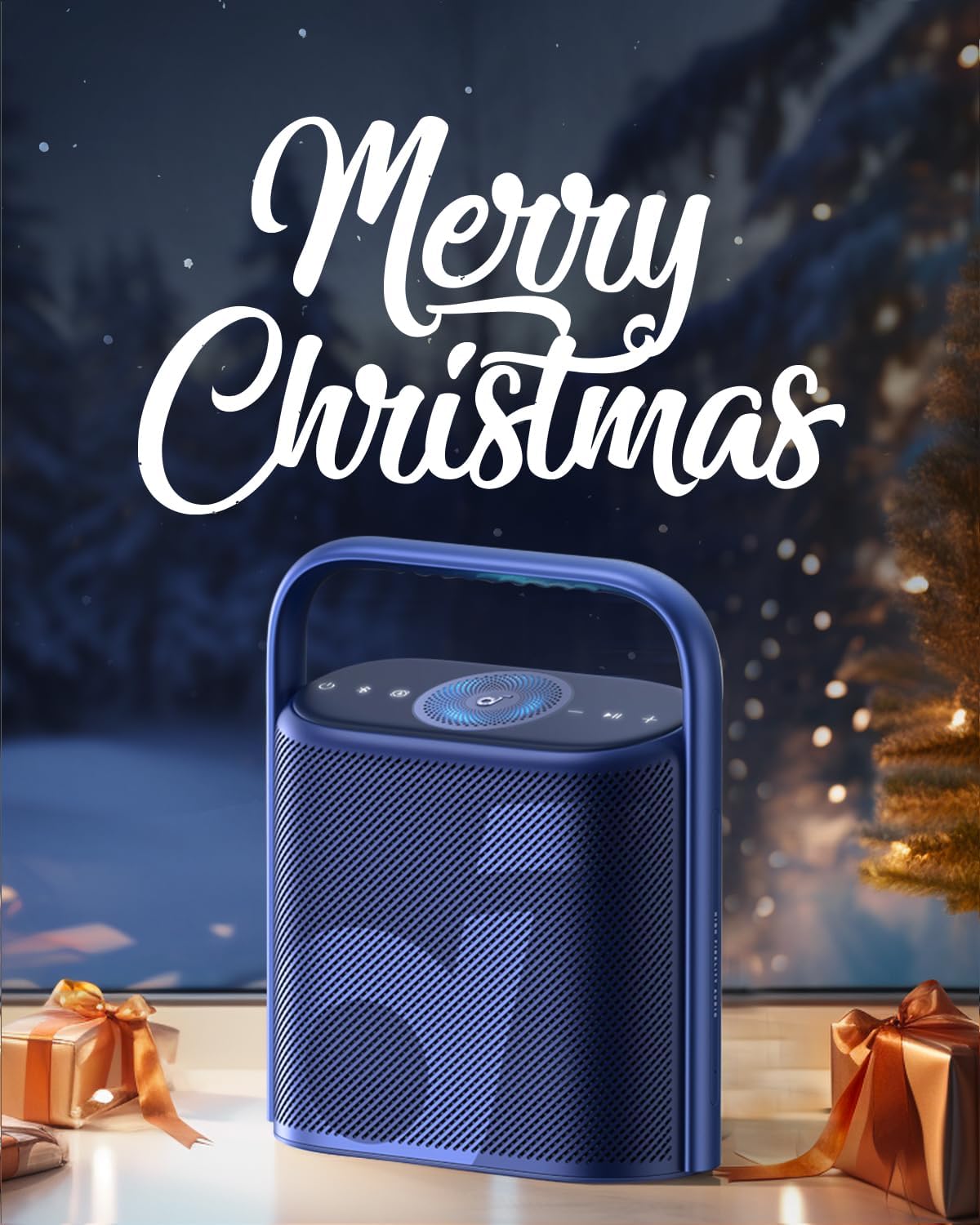 Soundcore Motion X500 Portable Bluetooth Speaker, Wireless Speaker with Immersive Spatial Audio, Wireless Hi-Res Sound with 3X Detail, 3-Channel Audio, with Ambient Light (Renewed) - Image 2