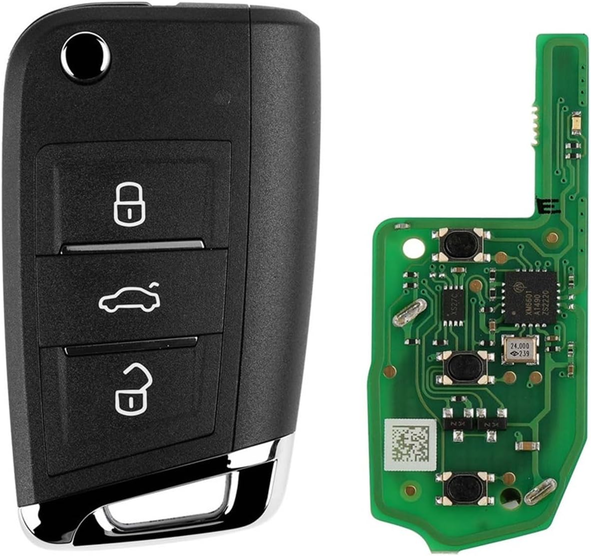 Super Key MQB Style 3 Built-in Super Chip XEMQB1EN Type 5pcs/lot