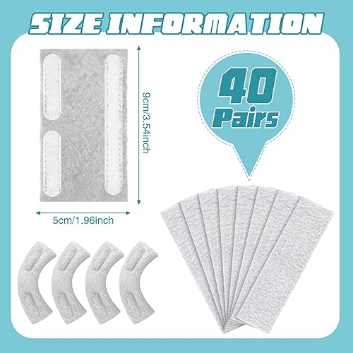 Miniatura 3 de Paquete de 40 almohadillas de cánula nasal para los oídos, almohadillas suaves de oxígeno para los oídos, tubo de oxígeno cómodo, almohadilla para