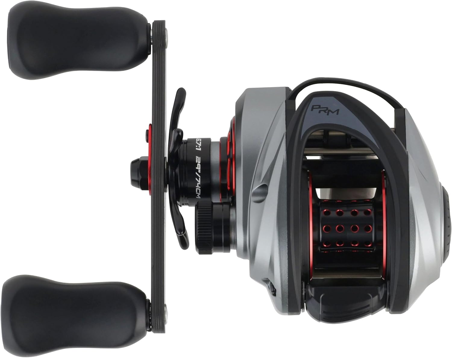 Abu Garcia Revo Premier Low Profile Reel, Reliable Freshwater Fishing Reel, Compact A-Symmetric Body with Gullwing Sideplate Design, Durable X2-Craftic Alloy Frame, Max Drag of 20lb | 9.0kg