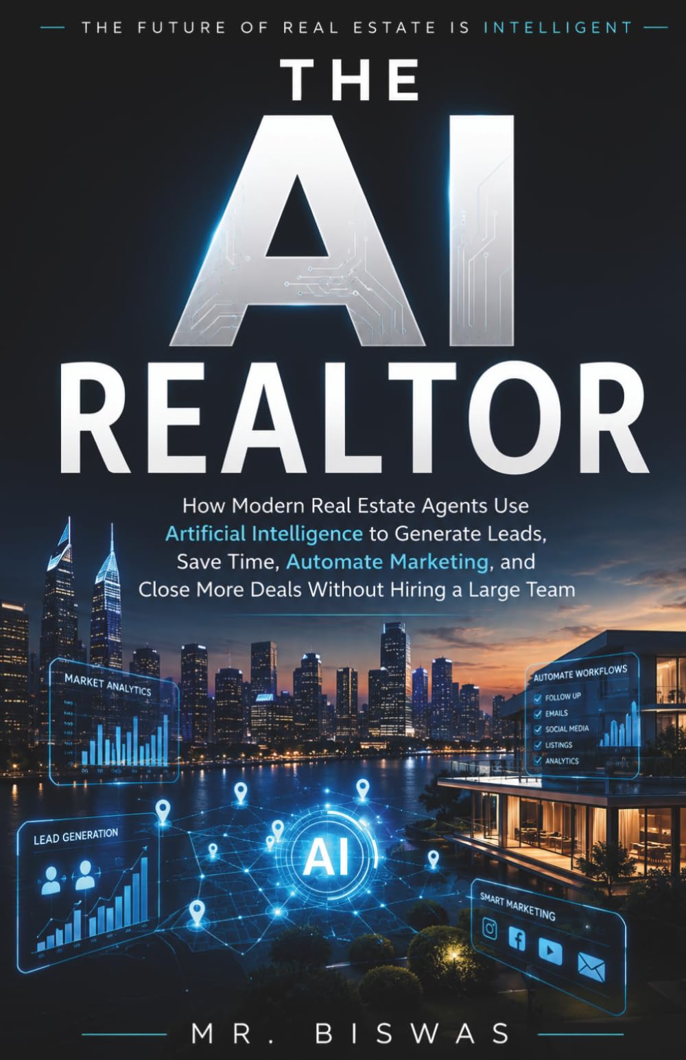 THE AI REALTOR: How Modern Real Estate Agents Use Artificial Intelligence to Generate Leads, Save Time, Automate Marketing, and Close More Deals Without Hiring a Large Team