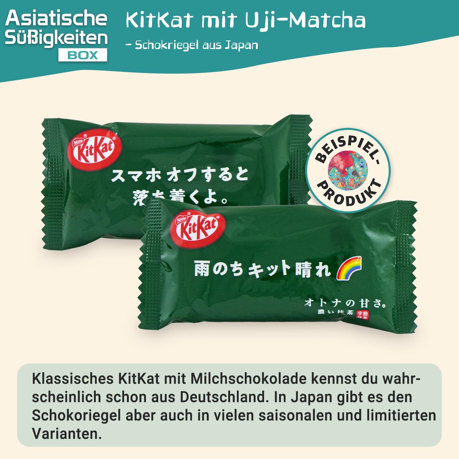 Asiatische Süßigkeiten Box mit über 30 Snacks - Asia Candy Mix mit Chips, Schokolade, Crackern und Keksen aus Korea, Taiwan, Japan, China, Thailand, Indien uvm. - Probierbox Spezialitäten aus Asien