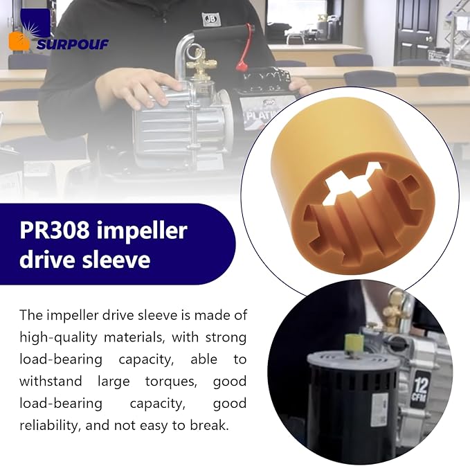 Funda de acoplamiento flexible para bomba de vacío PR308 miniatura 6