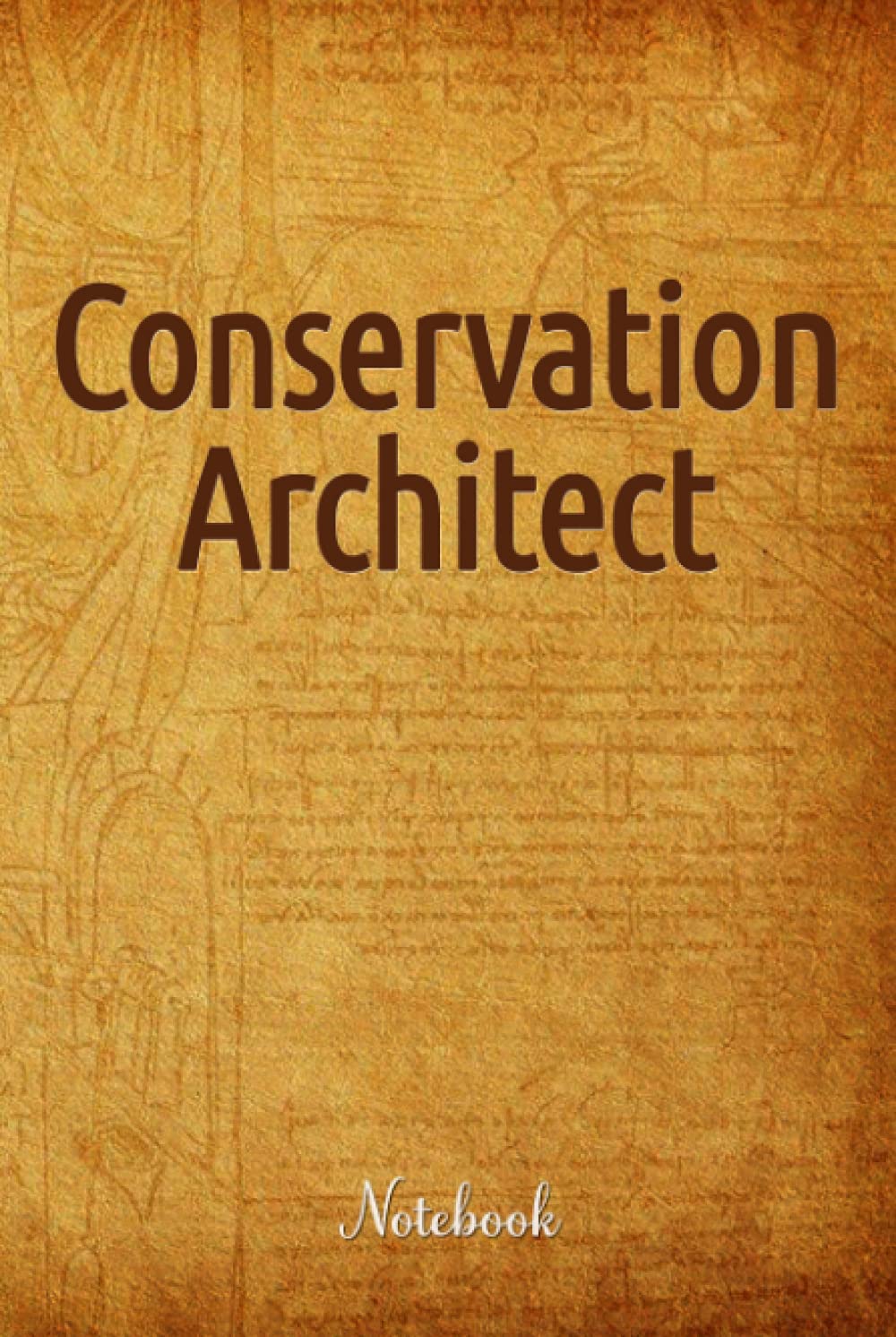 Cahier de notes Conservation Architect rigide pour ne plus perdre vos idées