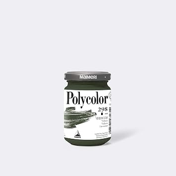 Maimeri Polycolor Vinyl Paint - Verdaccio, 140 ml, Jar