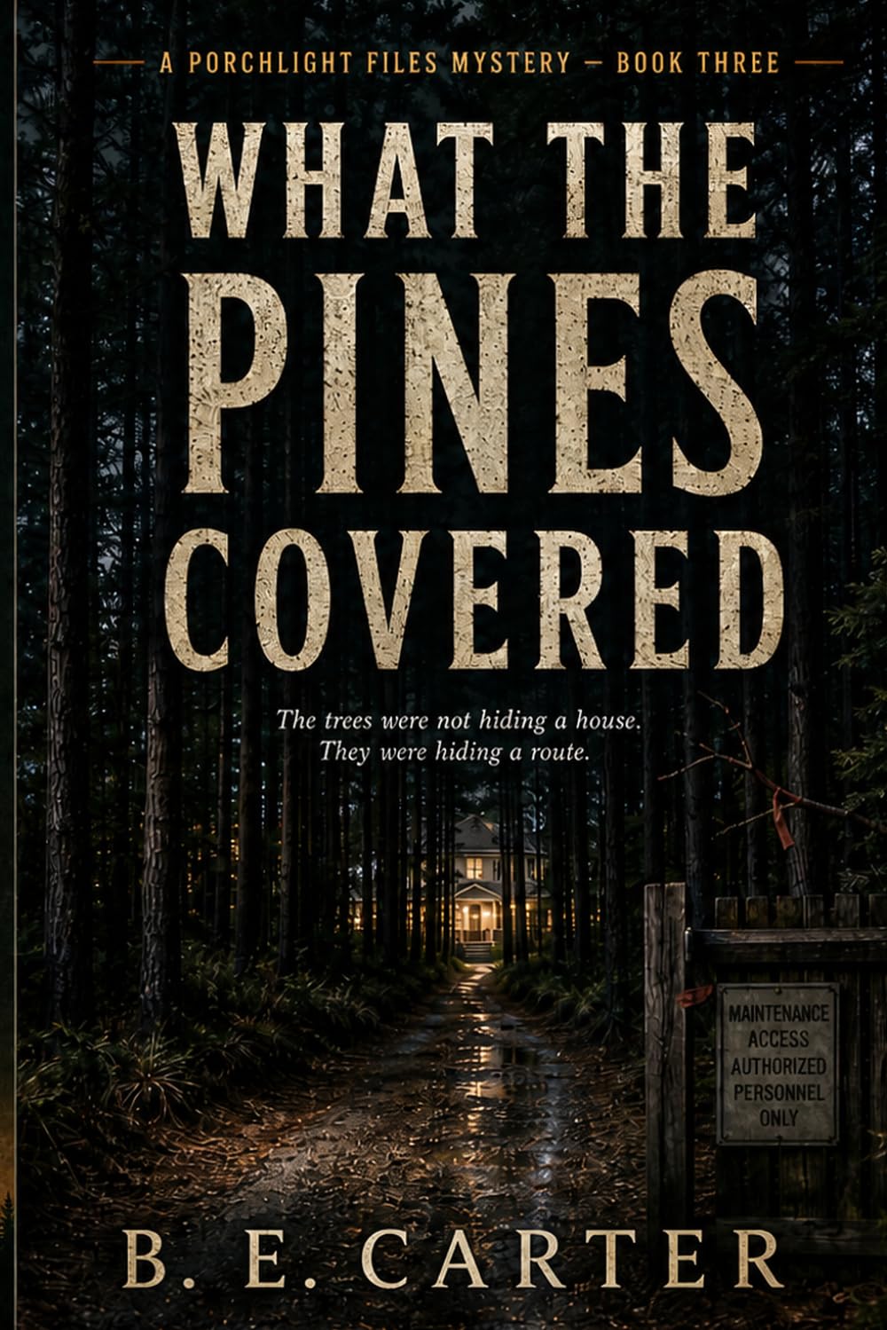 What The Pines Covered: The Porchlight Files Mystery