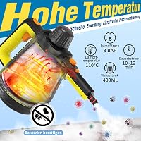Eave Kézi Gőztisztító 110°C, 10 Részes Kiegészítővel, Kanapé, Szőnyeg, Fugázás 2