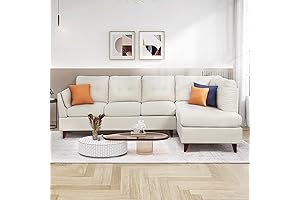 Modern Sectional with Individually Adjustable Headrests