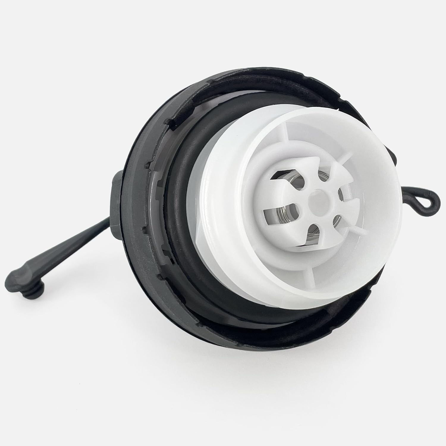 Click&Fit Gas Tank Cap compatible with 2014-2020 Toyota Camry Tacoma Corolla Sienna Highlander 4Runner RAV4 Avalon Tundra – Fuel filler cap with tether and gasket replaces 7730007030, Up to E15