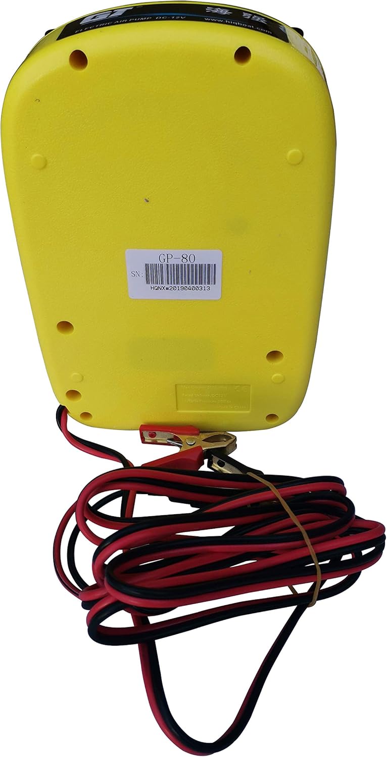 Air Compressor Multifunctioal High Pressure Electric Pump Inflatable Boat Rafts Kayaks 12V Quick Inflator/Deflator