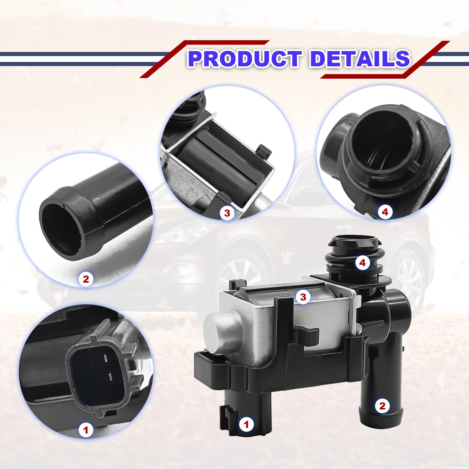 Amazon.com: NOTISH EVAP Vapor Canister Vent Valve, Compatible with