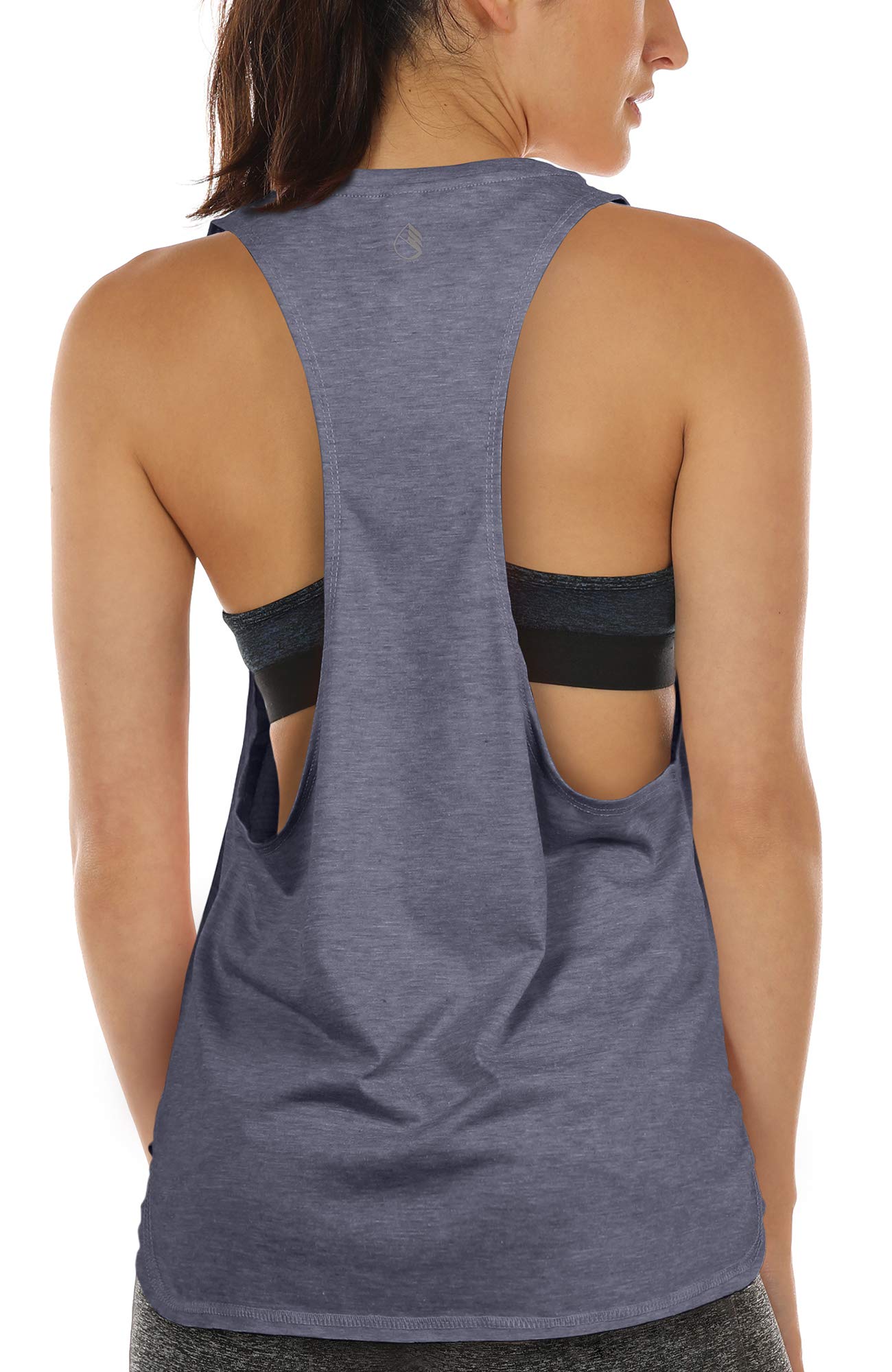 icyzone Sueltas y Ocio Camiseta de Fitness Deportiva de Tirantes para Mujer, Pack de 3 — view 12