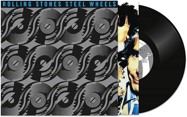 Steel Wheels por The Rolling Stones, capa do álbum