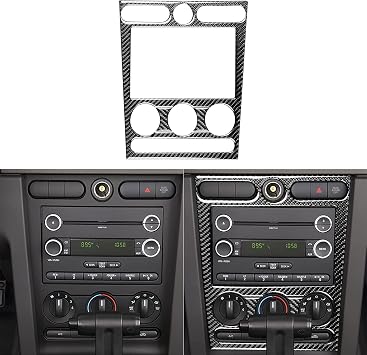Real Carbon Fiber Trim for Ford Mustang Interior Accessories