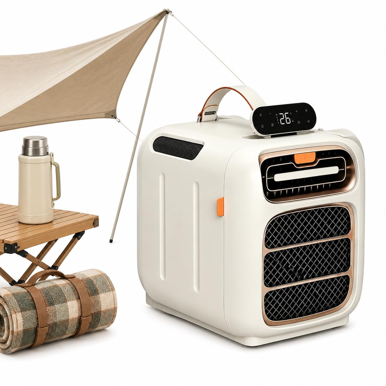Aredwhiterui Indoor Air Conditioner Portable for Bedroom, Office & RV