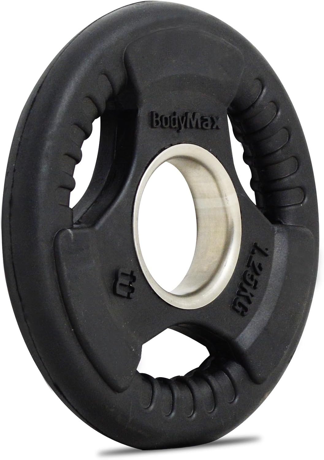 Bodymax Olympic Weight Plate Rubber Coated 1.25kg Black