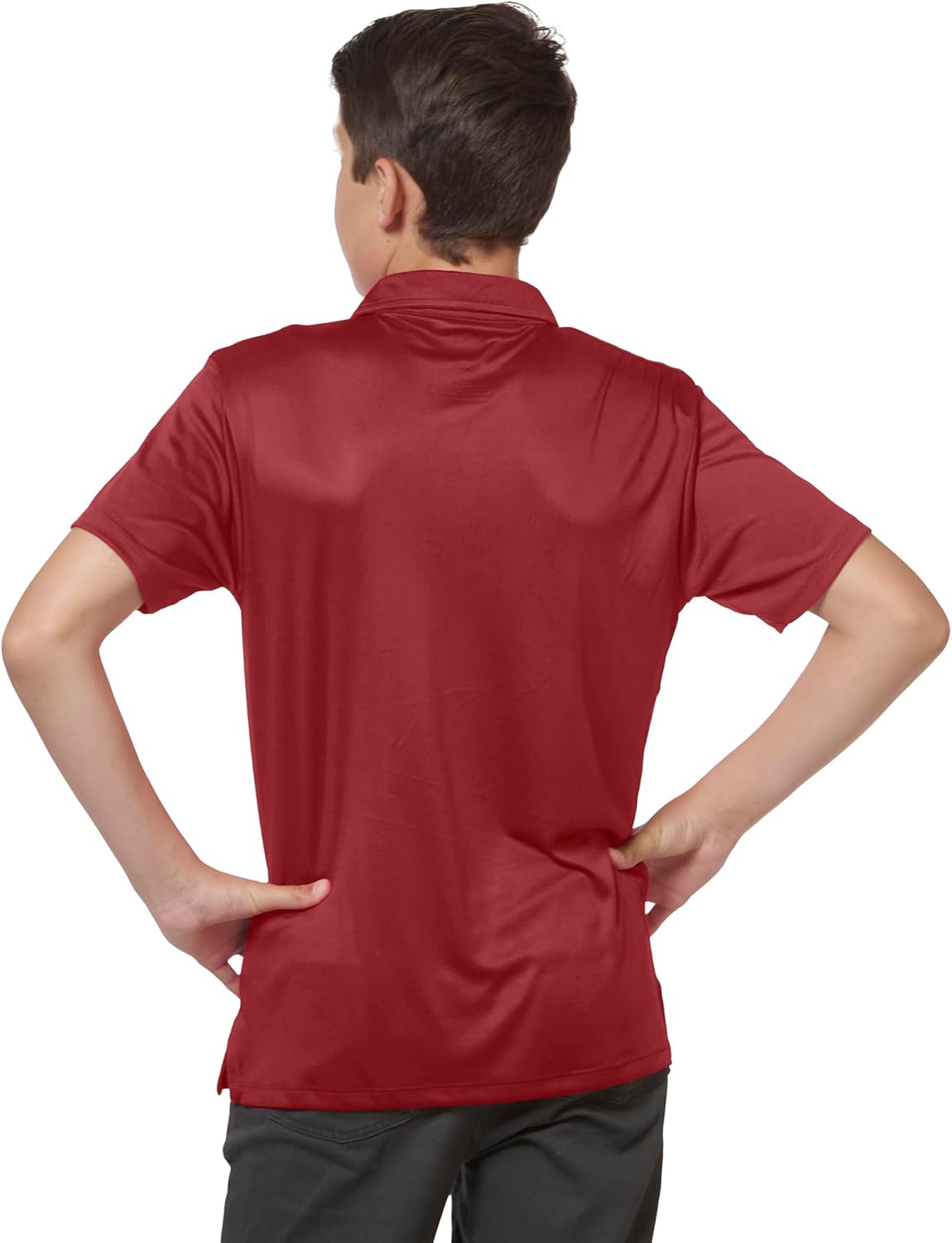 Little King NCAA Youth Boys Polo Shirt-Polyester- Team Colors-Sizes YS YM YL YXL