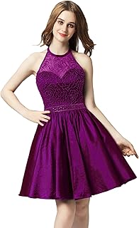 Sarahbridal - Vestido corto de tul con lentejuelas para mujer para fiestas