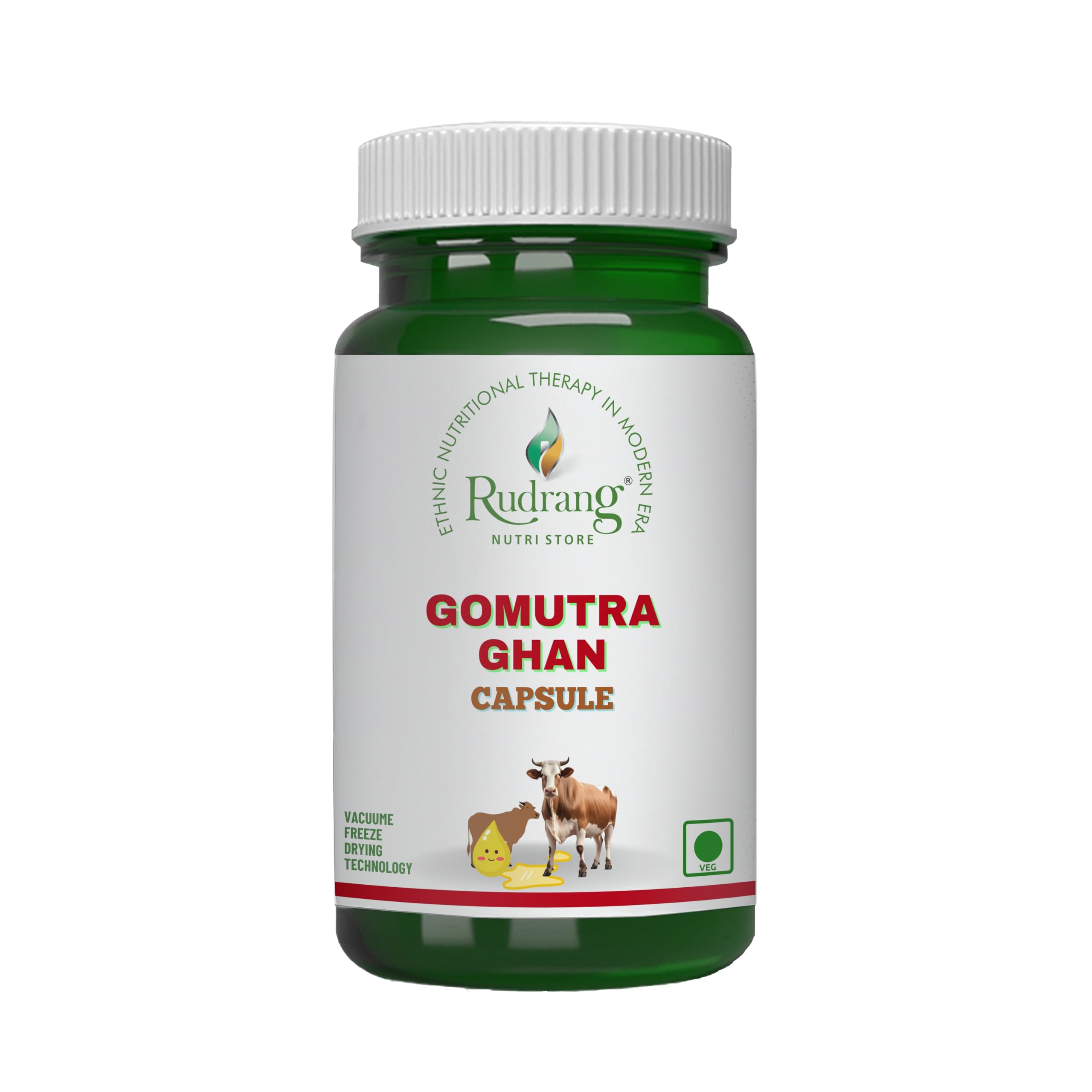 Gomutra Veg Capsules | Herbal Supplement for Traditional Wellness Support | 45 Veg Capsule 400mg (2) (B0D9JRWGMG) Amazon Price History, Amazon Price Tracker