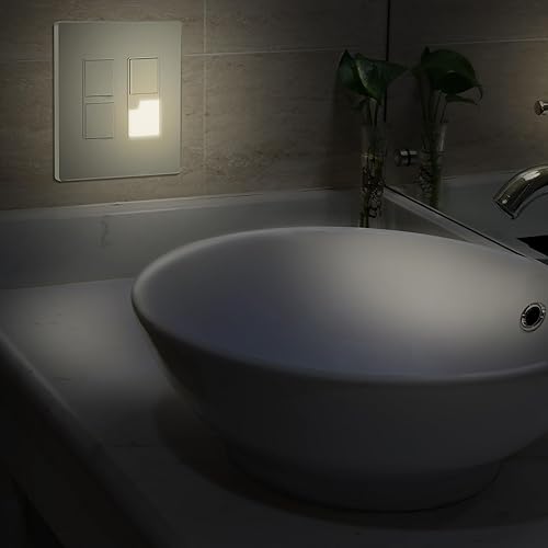 Vista 28 de TOPGREENER Interruptor decorador de 3 vías con luz guía, negro