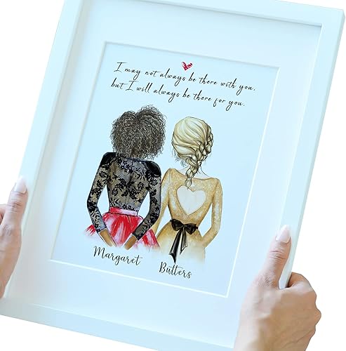 Personalized Best Friend Print Art You are my rock for any special occasion, Christmas best friends gifts 2025, perfect gift for female best friend,