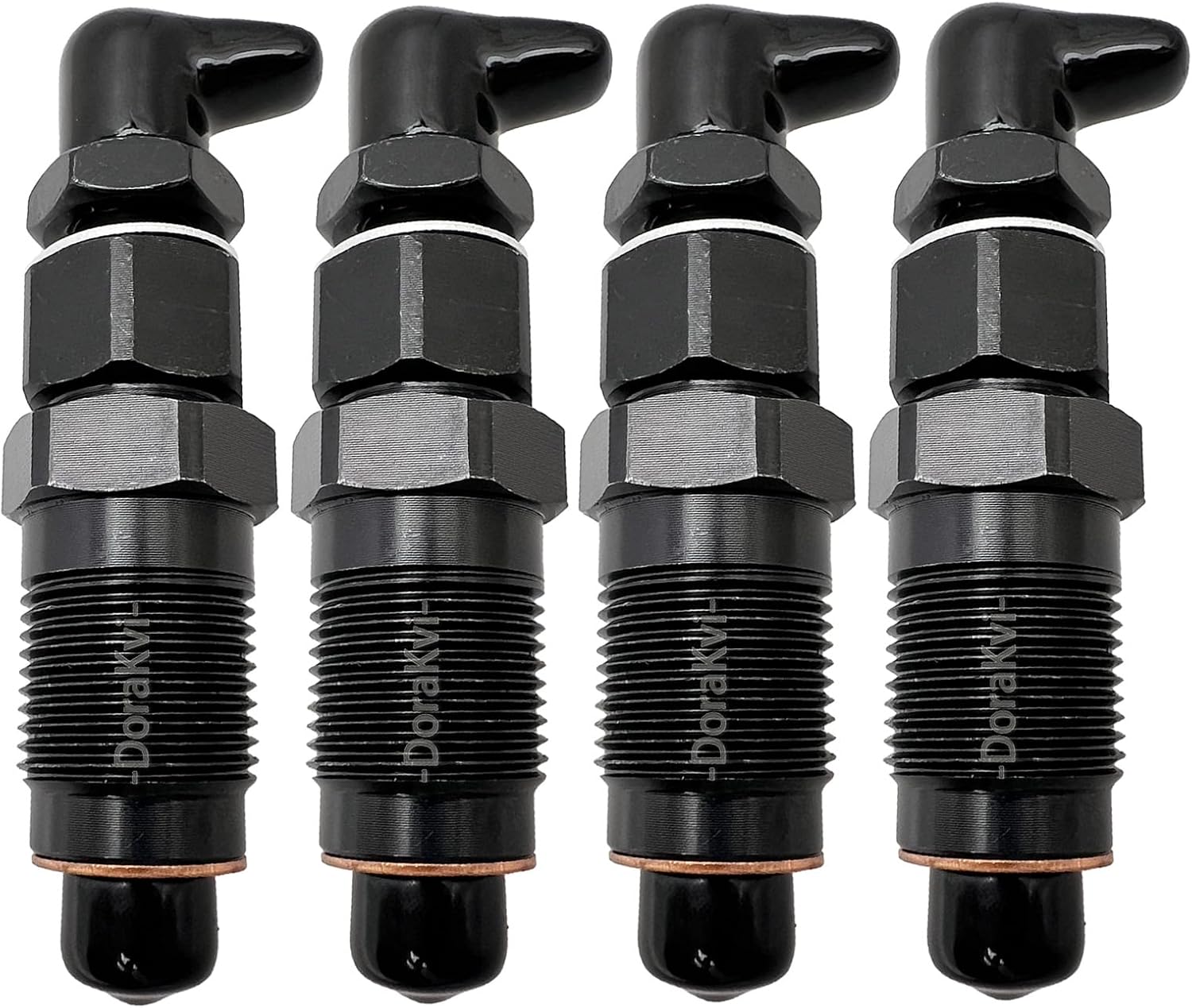 4-Pieces 15841-53000 1584153000 Fuel Injector Compatible with Kubota Engine Z430 Z400 D600