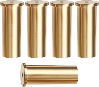 5pcs Golf Club Weight Head Brass Shaft Tip Weights Weight Head Accessories Suitable for Steel Wood Steel Iron Shafts (2/4/6/8/10g)