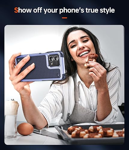 Miniatura 7 de LeYi Funda para Moto Stylus 5G 2023 (XT2315), funda para teléfono Motorola G Stylus 5G 2023 con protectores de pantalla, resistente de doble capa