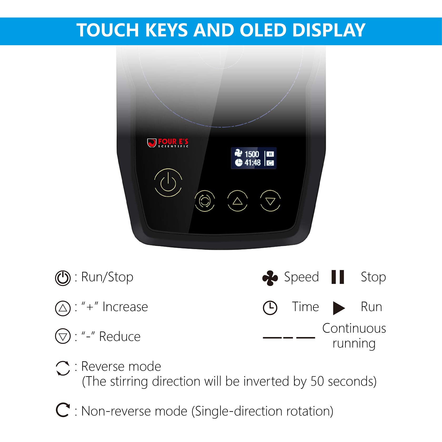Amazon | FOUR E'S SCIENTIFIC マグネチックスターラー 磁気攪拌機