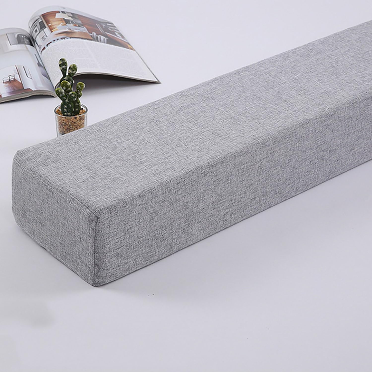 Linen Bed Pillow Stopper, Bed Gap Filler for Twin/Full