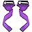Lifting Wrist Straps for Weightlifting (1 Pair) - Padded Lifting Straps for Deadlifts, Powerlifting, Strength Training & Bodybuilding - Gym Straps for Men & Women (Purple)