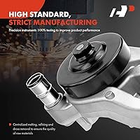 Vista 3 de A-Premium Bomba de agua de motor con junta compatible con Chevrolet Camaro 2010 2011 2012 2013 2014 2015 6.2L