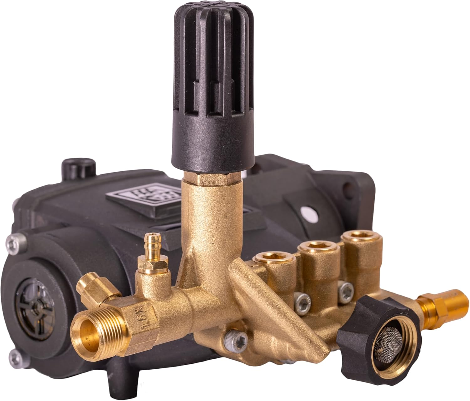 90037 Simpson AAA Horizontal Triplex Plunger Replacement Pressure Washer Pump Kit, 2.5 GPM @ 3700 Max PSI with 3/4" Hollow Shaft, Includes Siphon Tube and Hardware