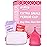 Pixie Menstrual Cup - No Metals or Toxins - Ranked 1 for The Most Soft Reusable Period Cup - Wear 12 Hours - 100% Medical-Grade Silicone - Tampon Alternative - Buy One We Give One - Extra Small