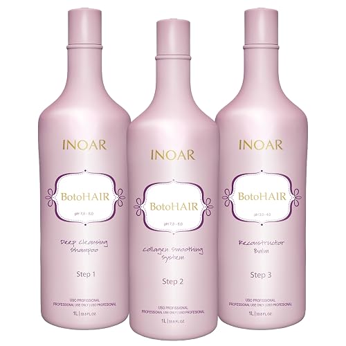 Inoar BotoHair Collagen Smoothing System with Keratin