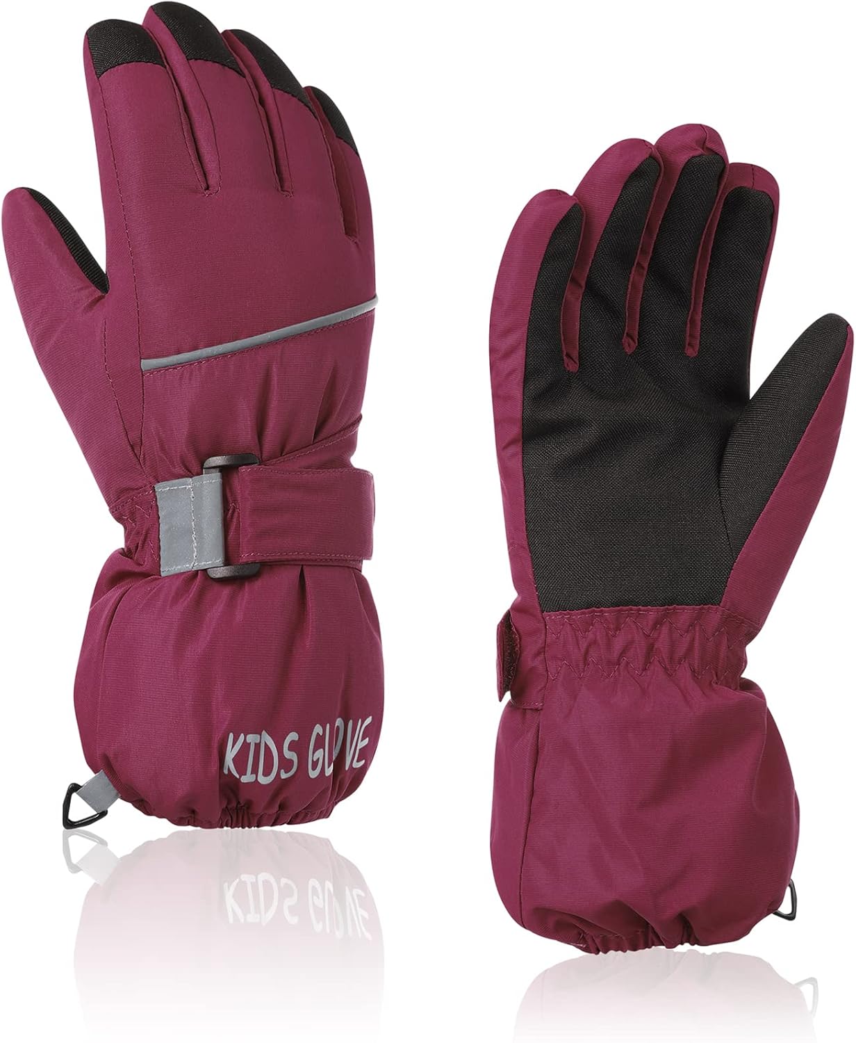 Century Star Kids Waterproof Warm Winter Ski Gloves for Boys & Girls - Sport Mittens