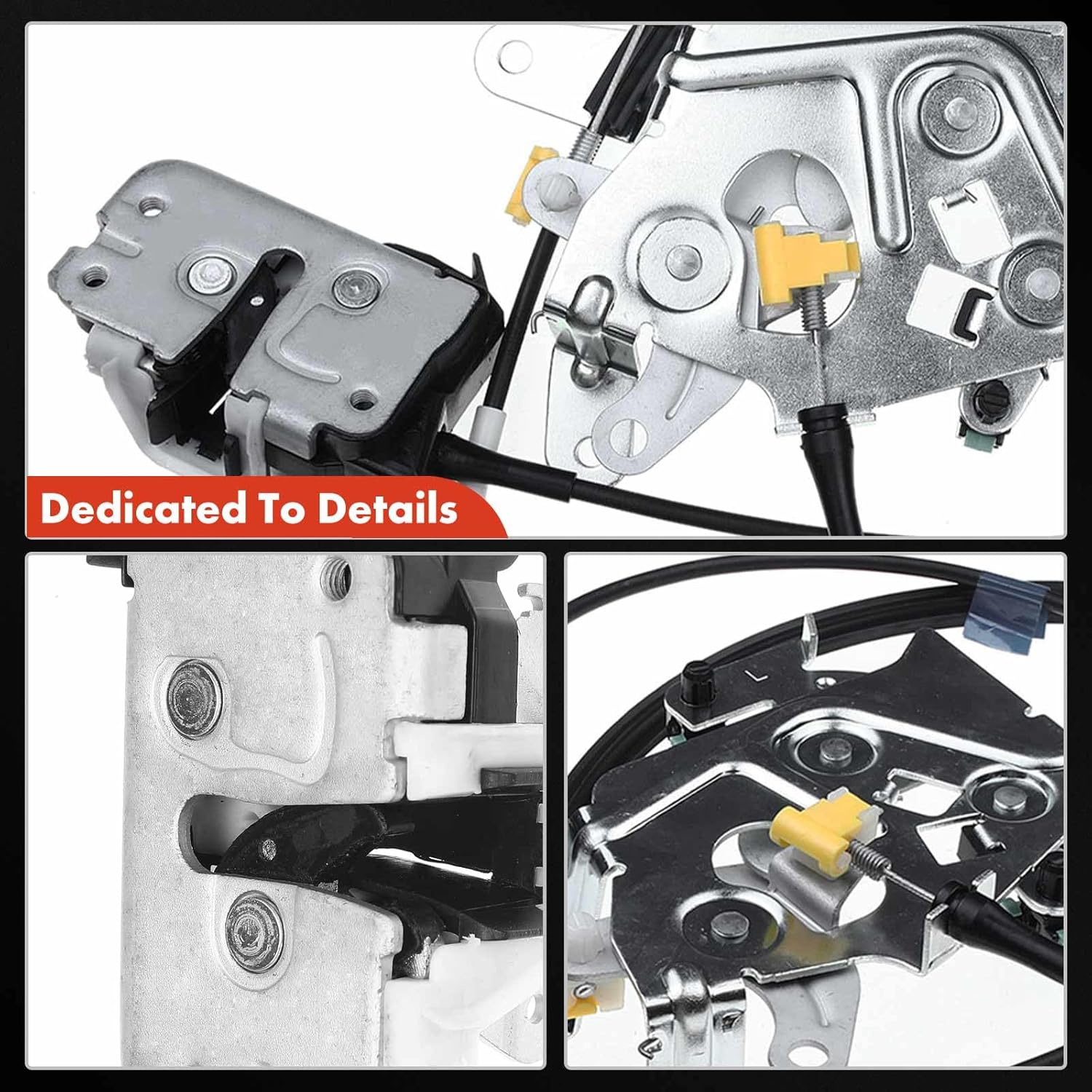 A-Premium Door Lock Actuator Compatible with Ford F-250 F-350 F-450 F-550 Super Duty 1999-2007 Rear Left Driver Side