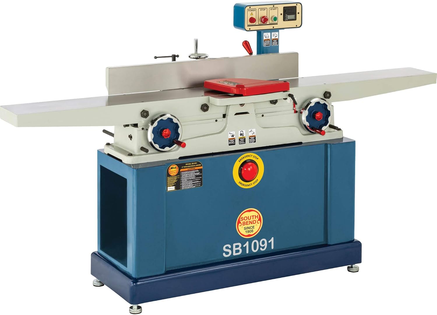 South Bend SB1091-8" Parallelogram Jointer with Helical Cutterhead