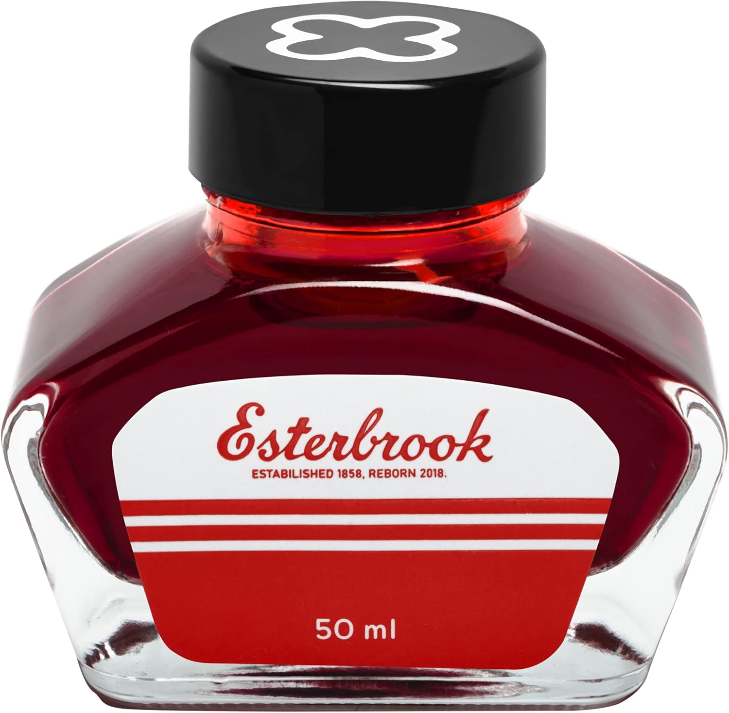 Esterbrook EINK-Scarlet Fountain Pen Ink in Glass Size 50 ml Scarlet