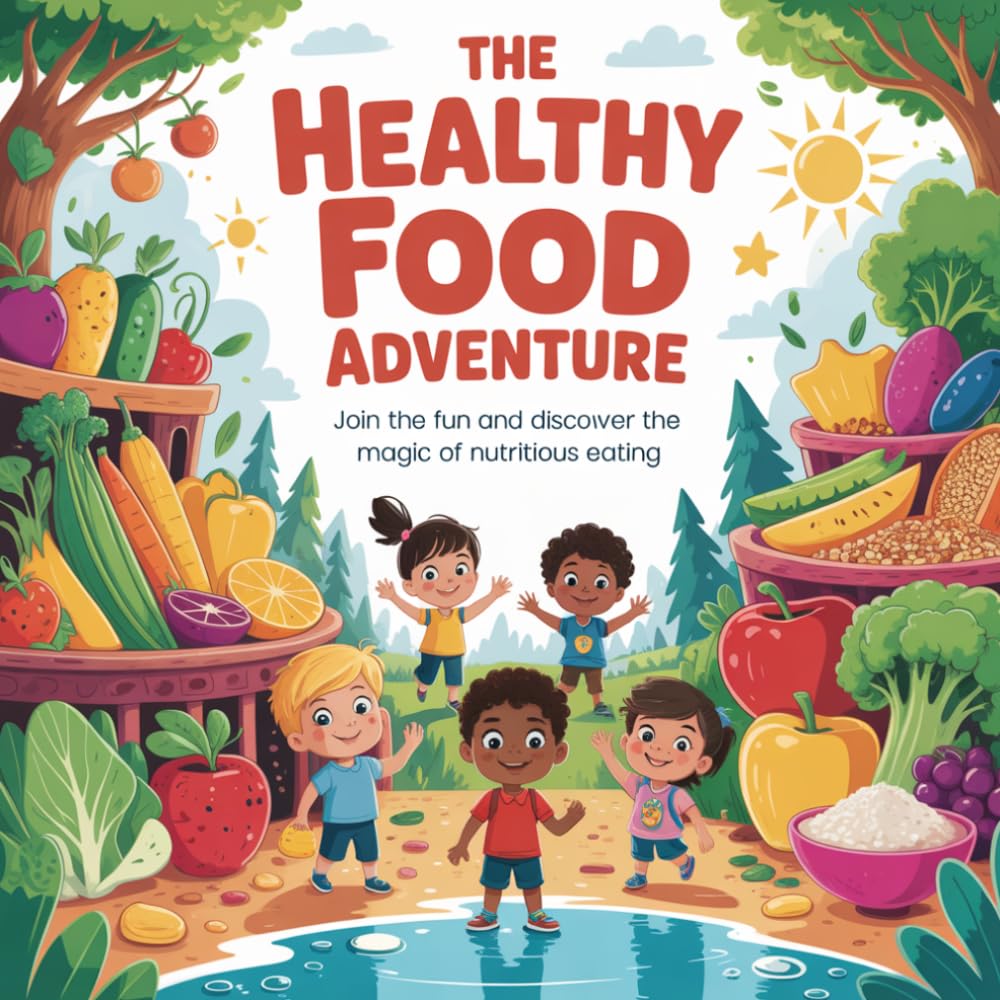 The Healthy Food Adventure: Learning How Fruits and Vegetables Help Us Grow Strong, Stay Healthy, and Feel Happy Every Day
