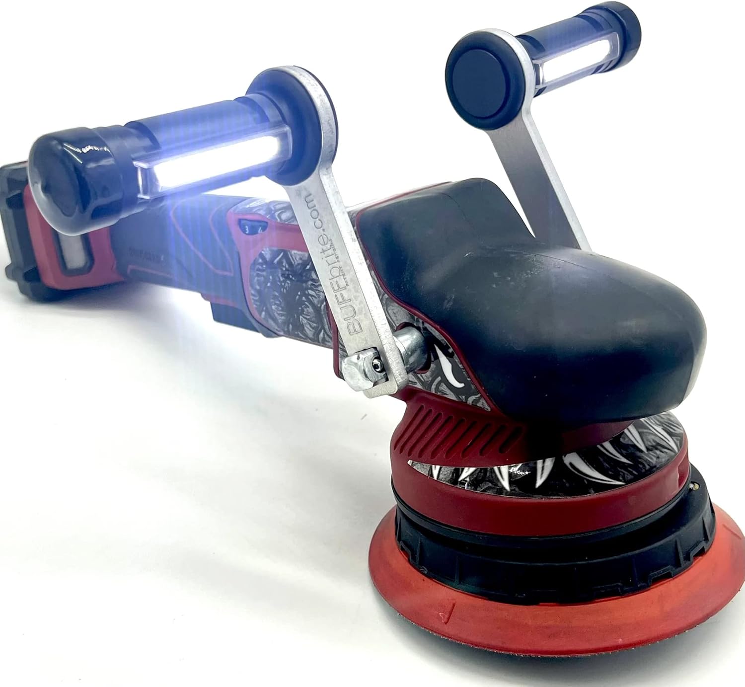 Buff Brite Flamethrower III (Version 3.0) - Lights for Buffer Polisher | Perfect Addition to Auto Body Tools, Car Detailing Kit, or Car Buffer Polisher