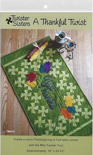 Twister Sisters Diseña un patrón de giro agradecido, ninguno