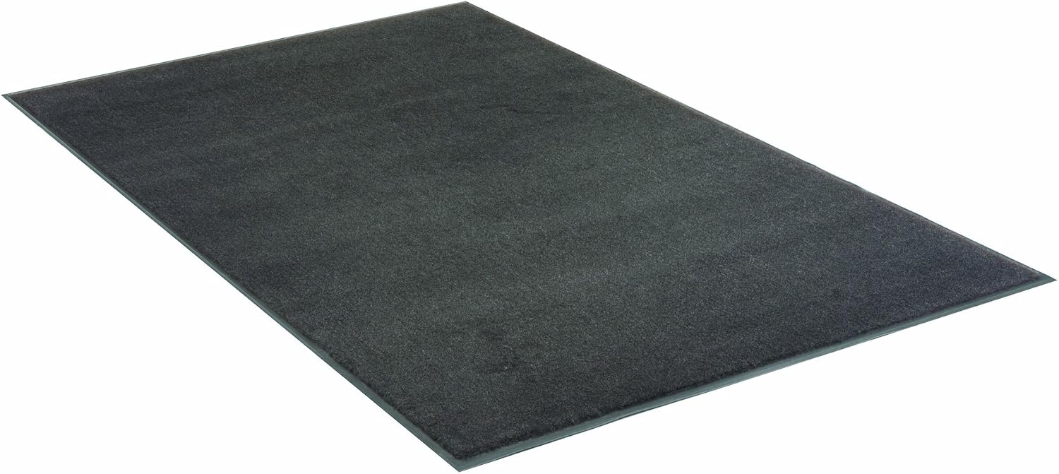 Herco 3' x 6' Indoor Outdoor Plush Carpet Mat - Black