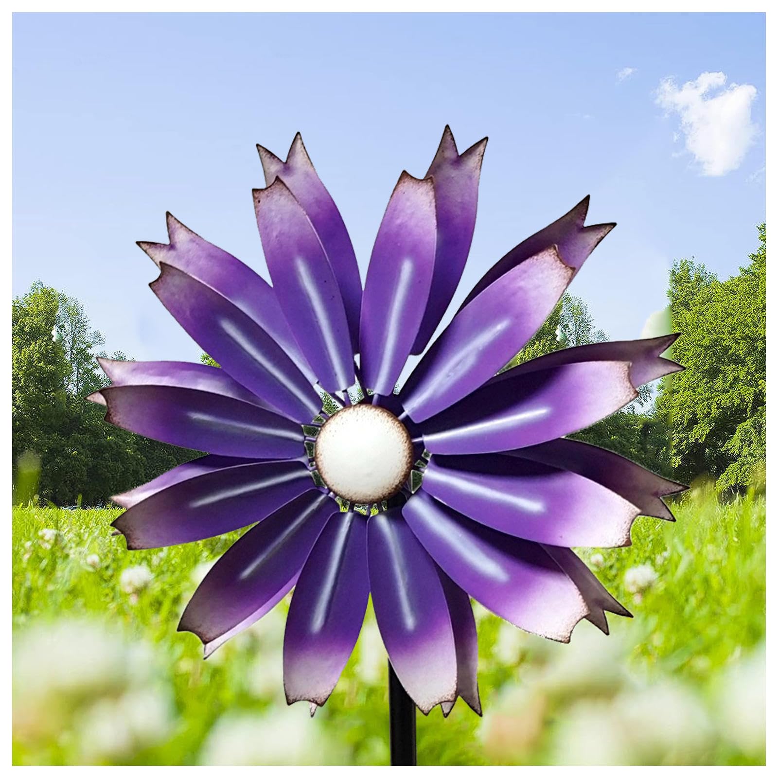 Girandola Del Vento 149cm Girandole Extra Large Grande Girandole A Vento,Purple